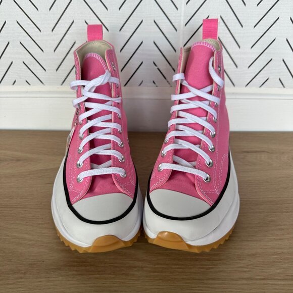 ⭐Converse Run Star Hike Hi Converse 9.5 Mens Shoes Platform Pink Sneaker A08735C - Picture 3 of 10